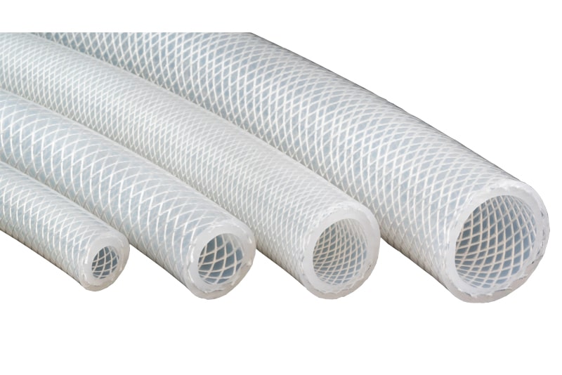 braided silicone tube